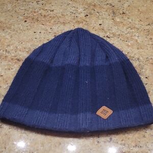Columbia Deep Blue Knit Hat